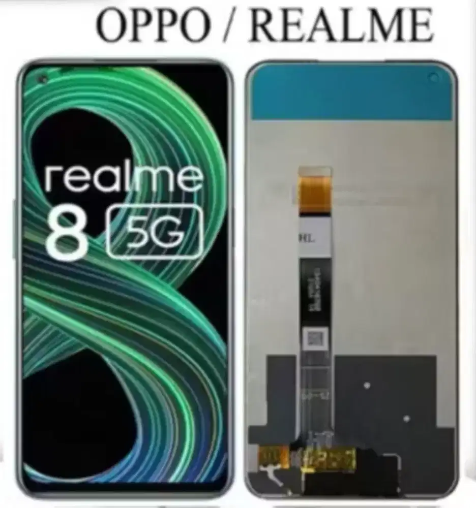 Lcd hape realme 8 5G