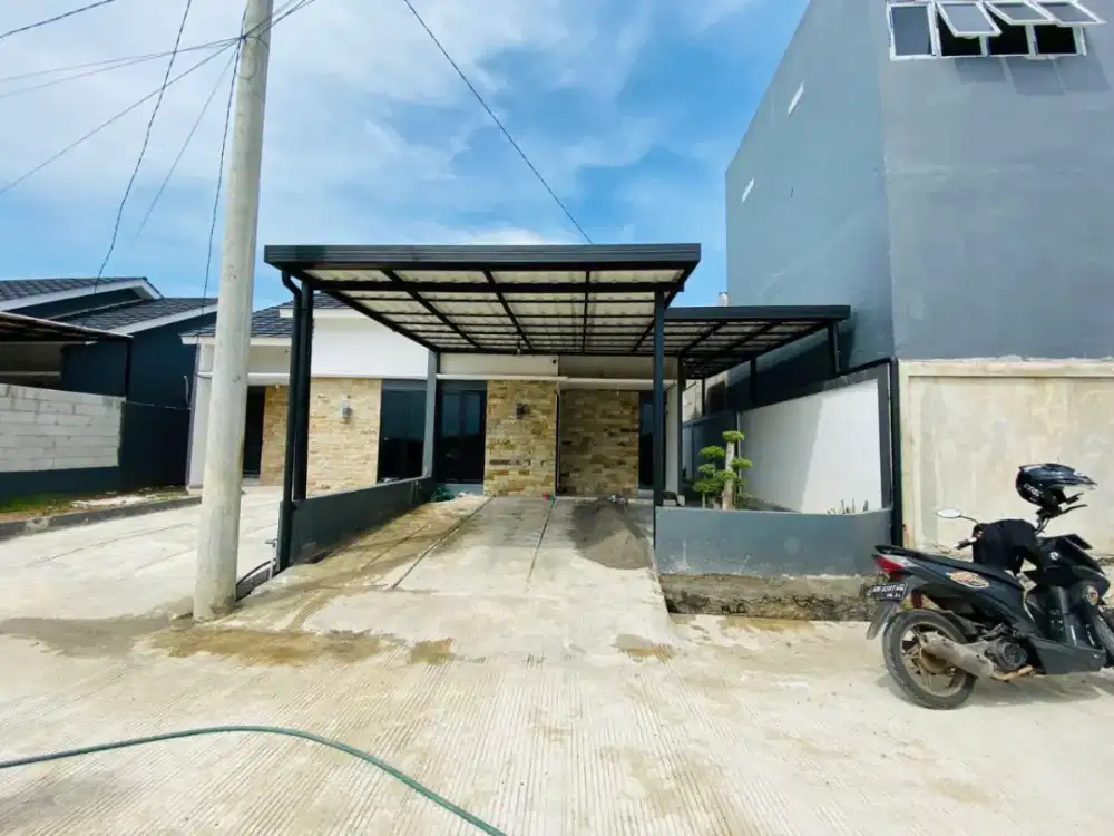 Kanopi minimalis modern terbaru