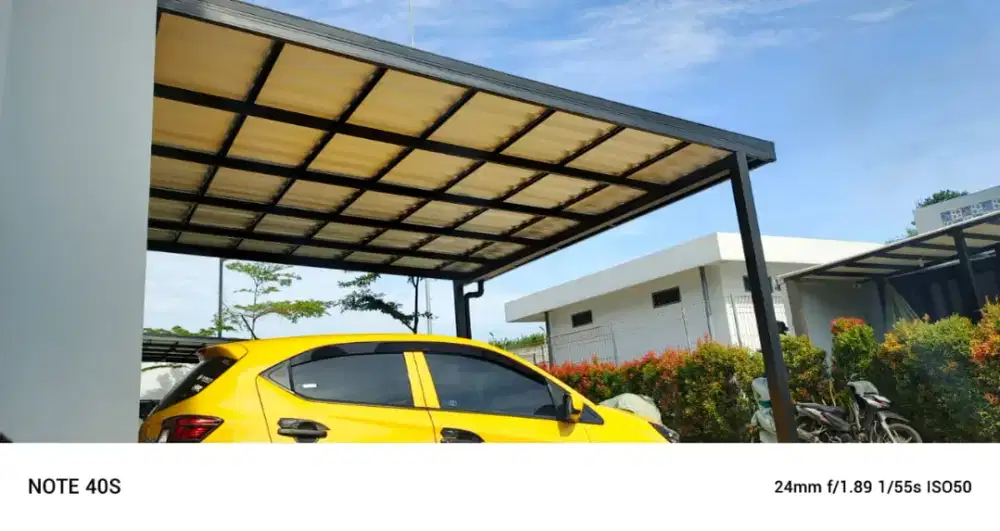 Kanopi baja ringan awet dan tahan lama