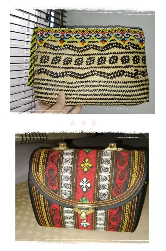 Tas Manik Etnik Handmade