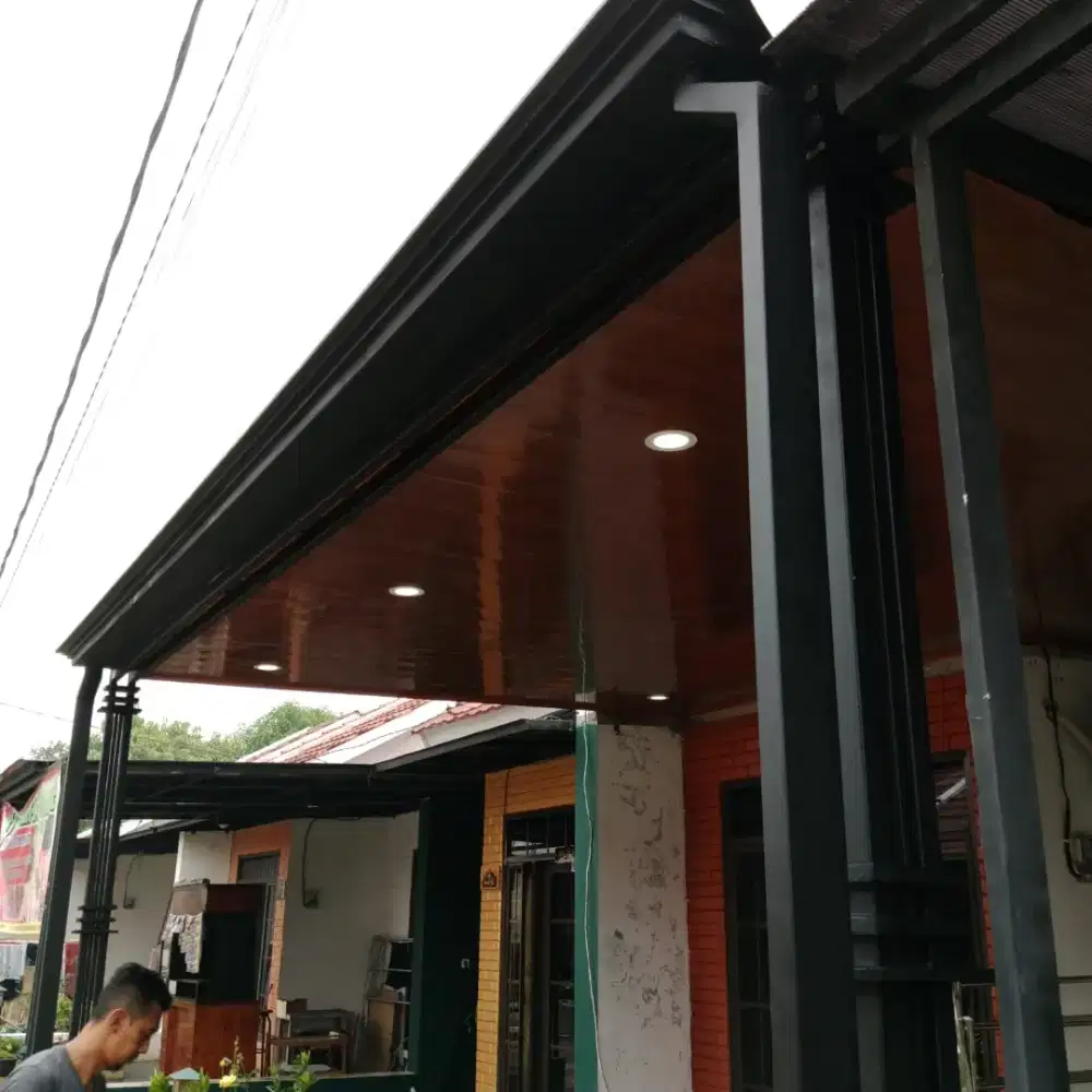 Kanopi atap alderon rs