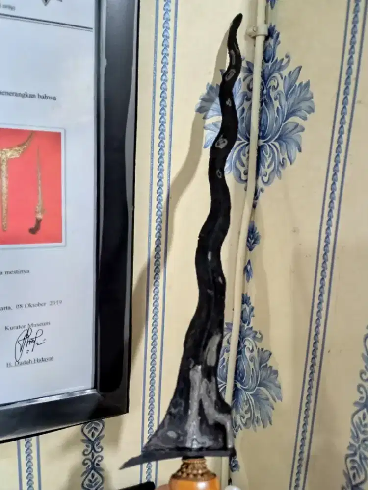 Keris Buto ijo Majapahit pamor ceprit