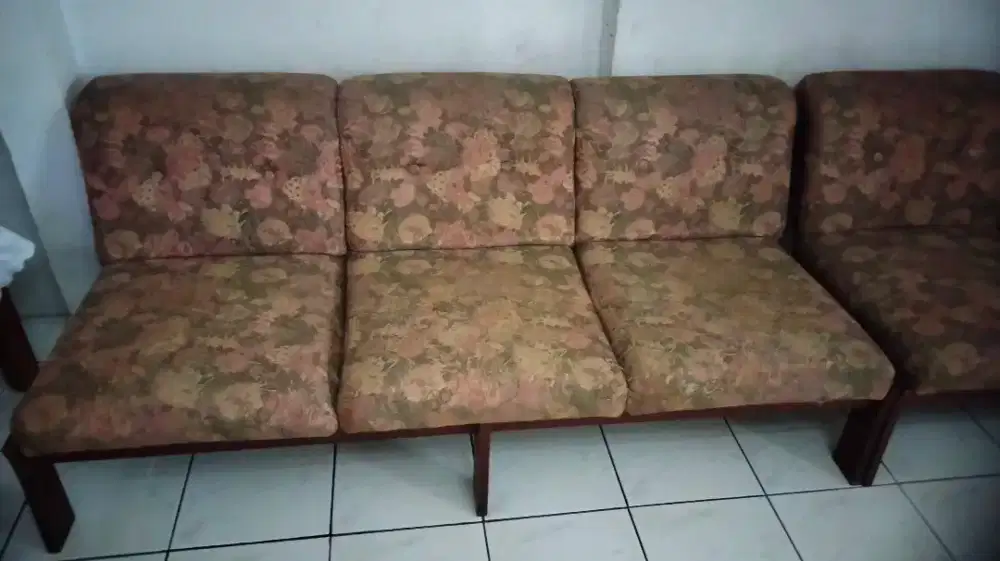 Kursi duduk jati 3+1+1