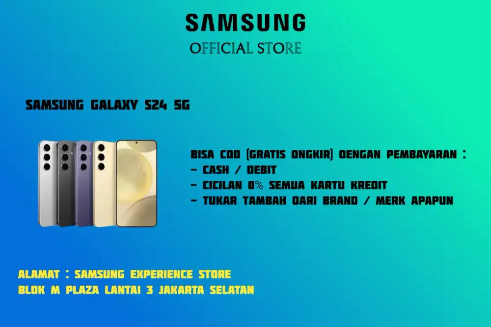 Bisa COD Samsung Galaxy S24 5G Garansi Resmi SEIN