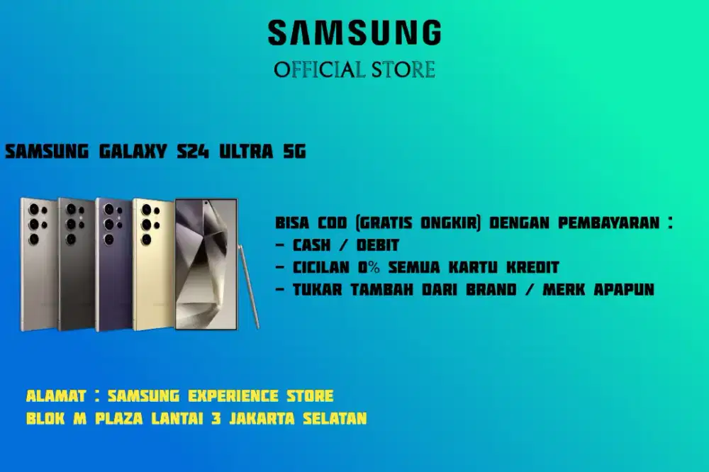 Bisa COD PROMO Samsung S24 Ultra 5G Garansi 100% Resmi SEIN