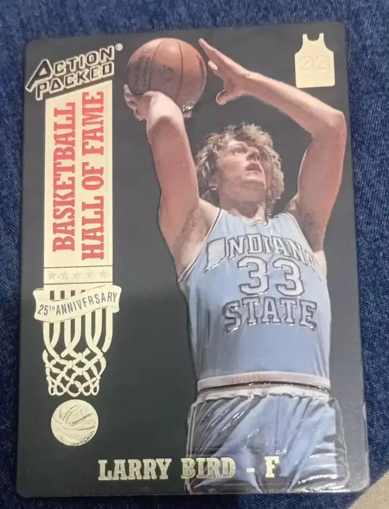 1993 Action Packed Hall Of Fame Lary Bird