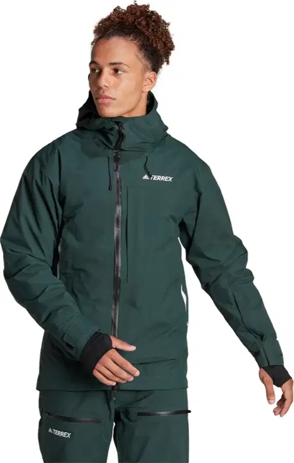 Jaket Hiking Adidas Terrex 2 Layer Insulated RAIN.RDY Graphic Snow103