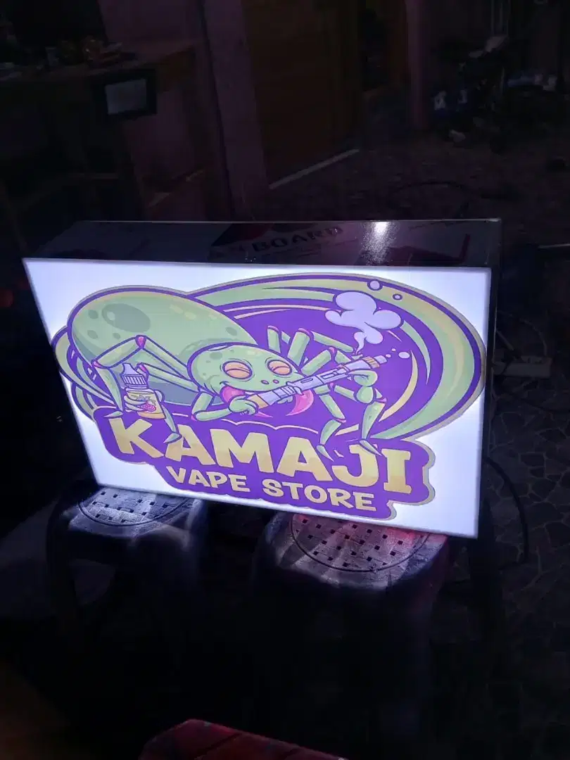 Neon Box Custom | Tiang | Bracket
