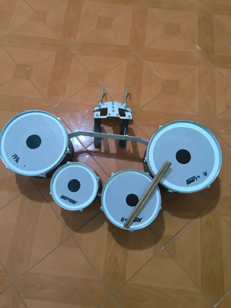 Drum Quartom Drumband bekas masih mulus