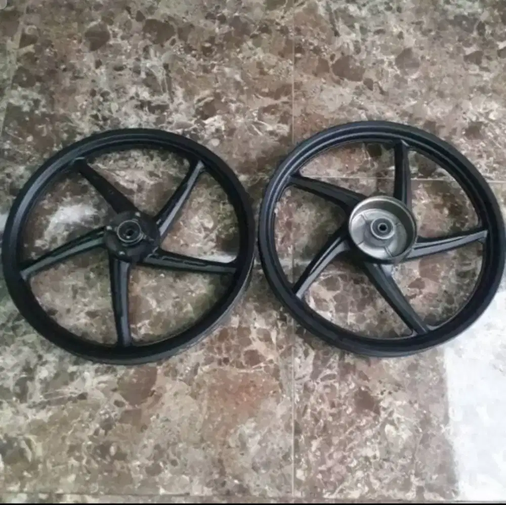 Jual velg supra X125 fi tahun 2022 (double disk)