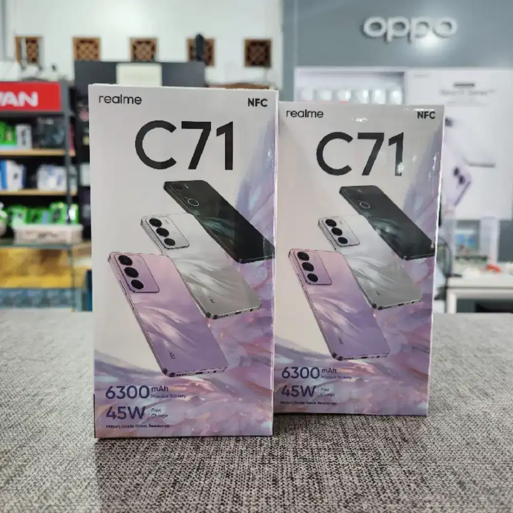 PROMO DISKON REALME C71 RAM 12GB BARU SEGEL (BATERAI BESAR 6300MAH)