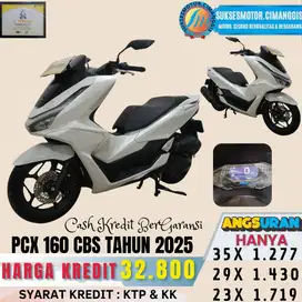 PCX 160 CBS TERMURAH CASH/KREDIT PROMO UNIT LAINYA KLIK PROFIL