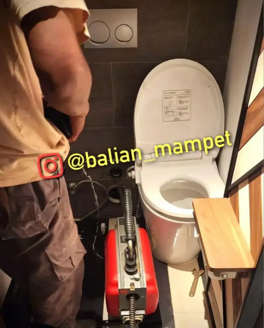 SEDOT WC MAMPET BALI
