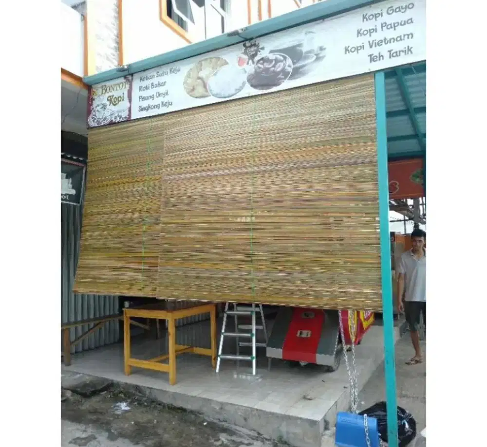 Krei atau tirai bambu 250x250