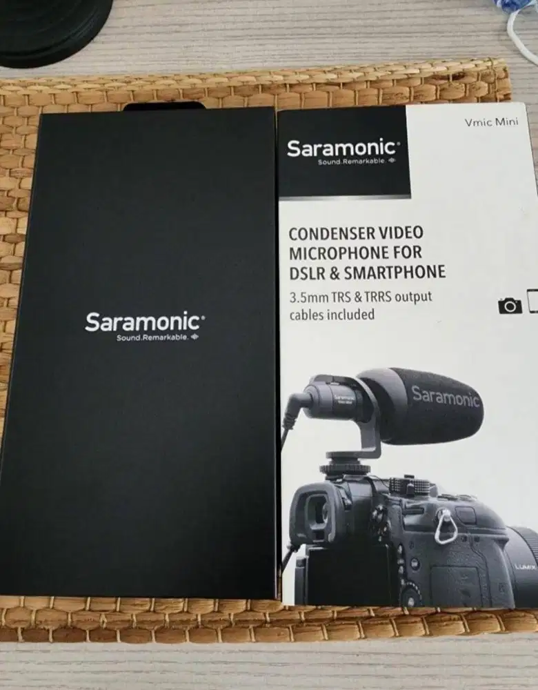 SARAMONIC CAMMIC+ LIGHTWEIGHT ON-CAMERA MICROPHONE