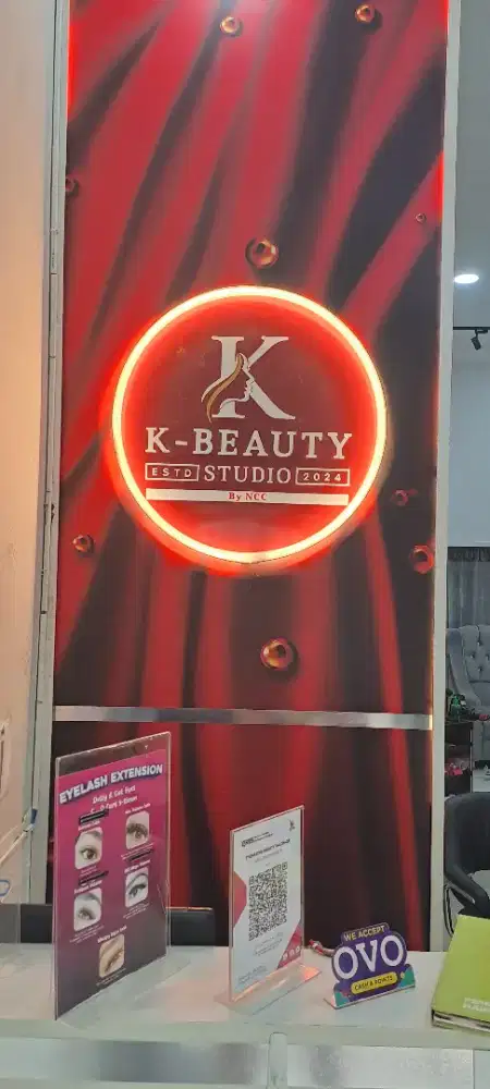 Huruf timbul acrilic lampu sumatera