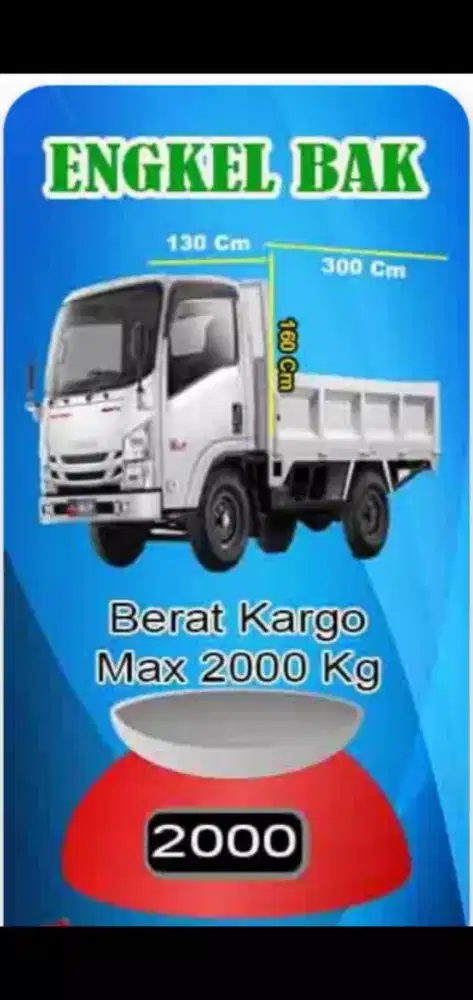 Sewa Mobil Engkel/Pickup Bak & Box Jasa Angkutan Barang &Jasa Pindahan