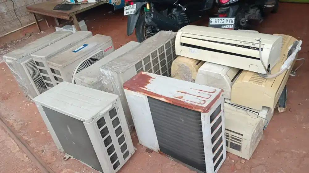 Terima ac bekas rusak