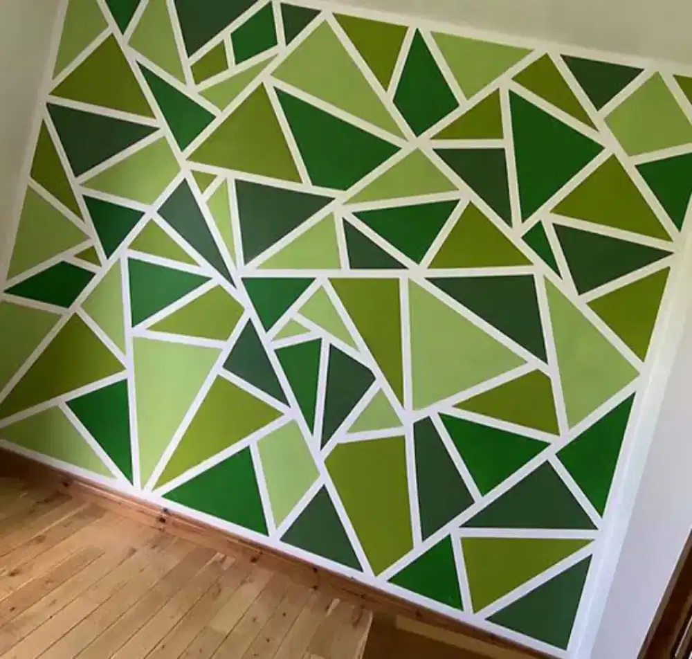 Tukang cat Geometric motif