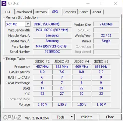 RAM DDR3 Sodimm