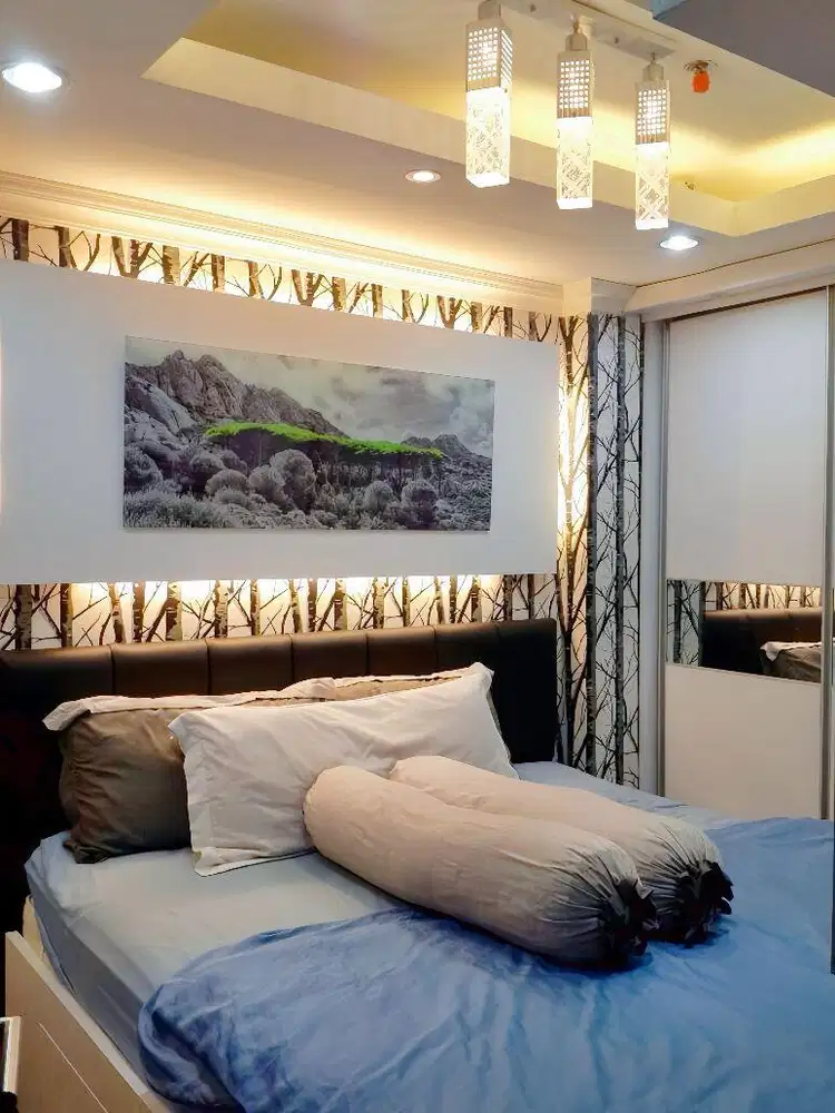 DISEWAKAN APARTEMEN FULL FURNISHED MEWAH & STRATEGIS (2 BEDROOM).