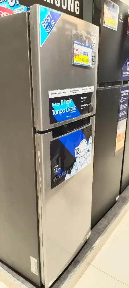 (NEW) KULKAS SAMSUNG 2 PINTU 248L INVERTER (KREDIT TANPA DP)