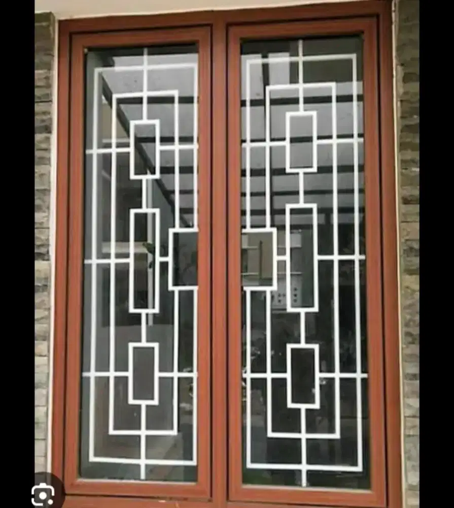 Jendela tralis minimalis