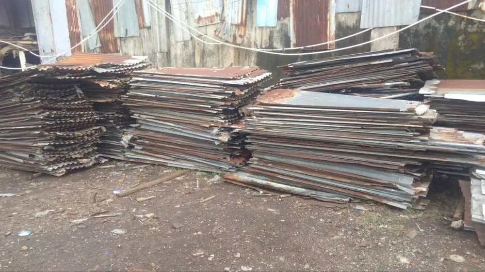 Seng bekas & spandek second