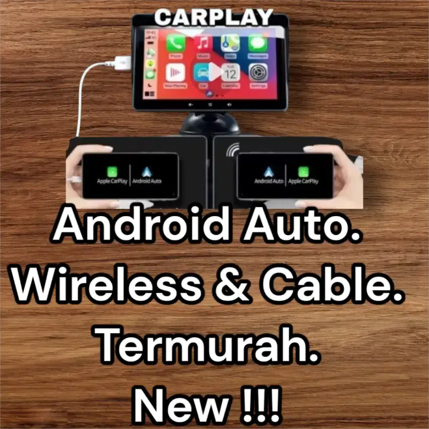 Head Unit Android 7 inch Carplay / android auto& apple carplay