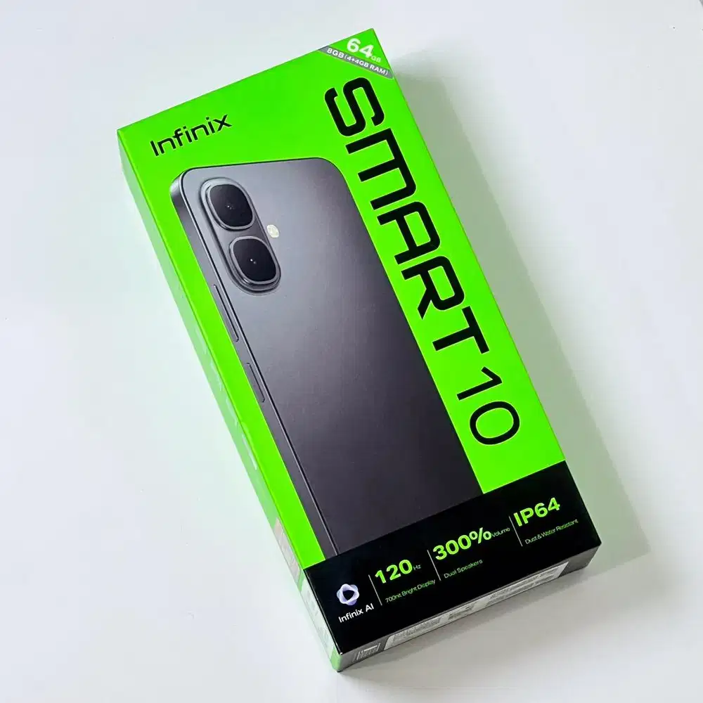 NEW Infinix Smart 10 4/64GB Garansi Resmi