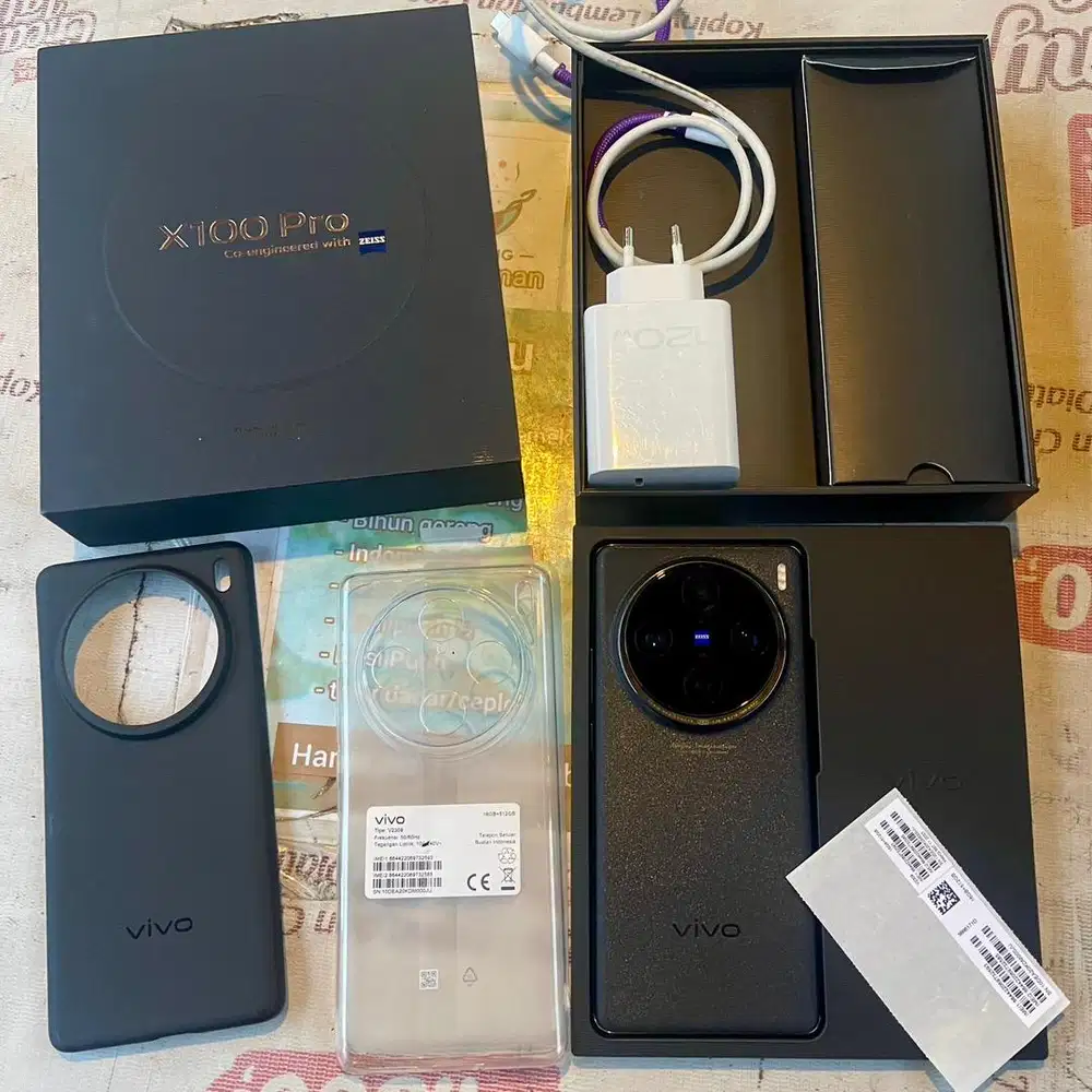 Vivo x100 pro ram 16 / 512 resmi full ori