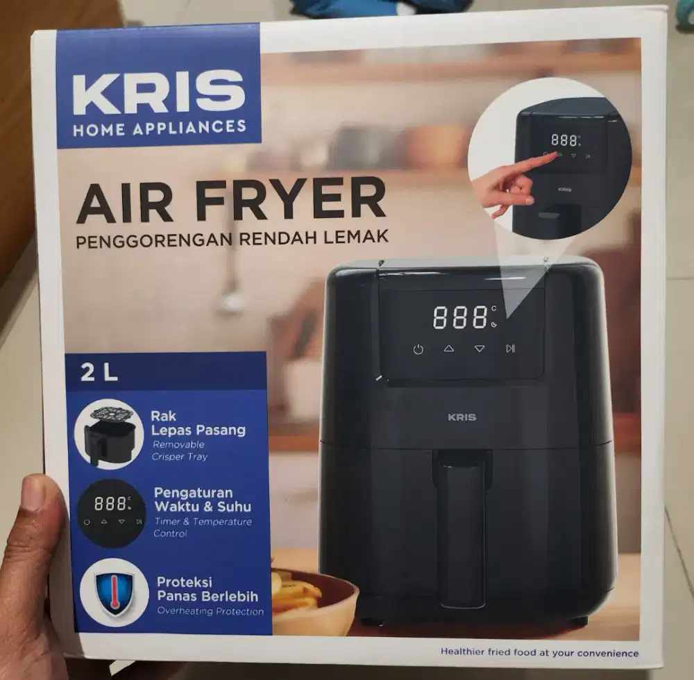 Air Fryer Digital 2L Merk KRIS
