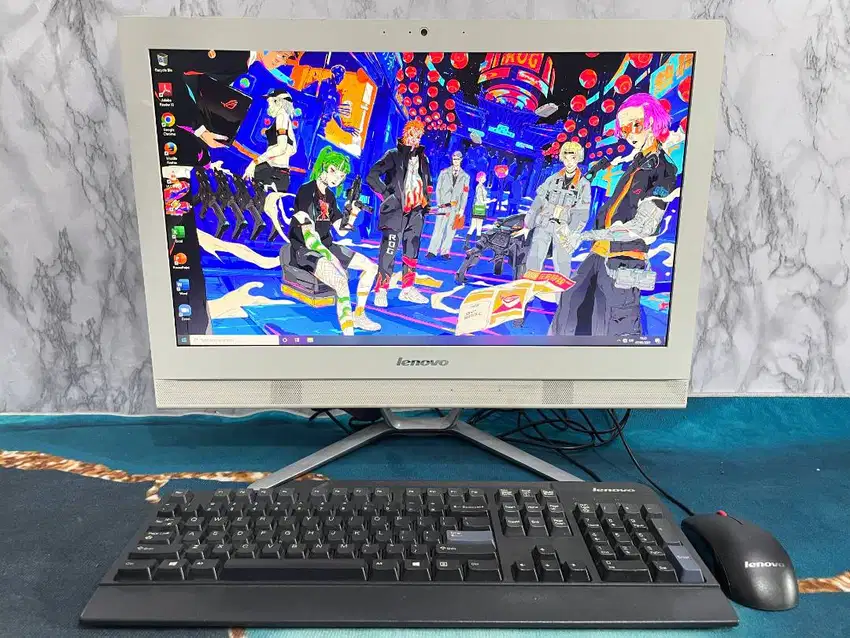 PC AIO Lenovo C50 30, Intel Core i5-5200U, RAM 8 GB DDR3, SSD 128 GB,