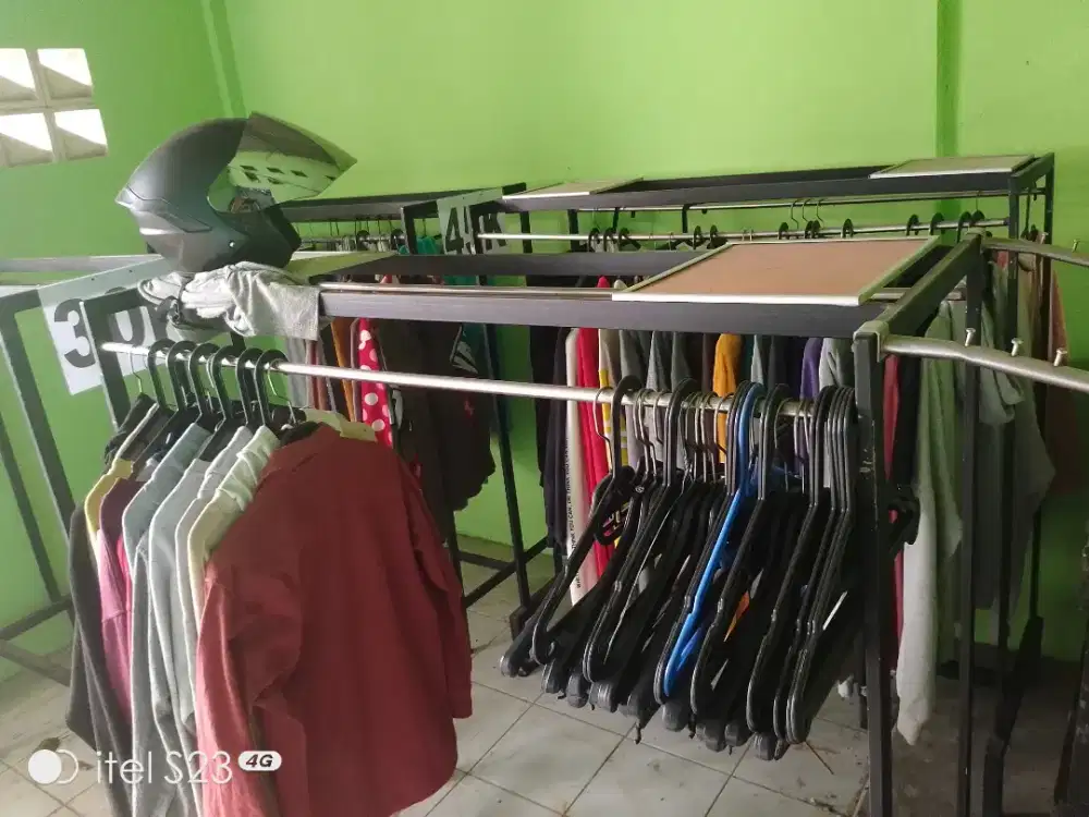 Gawangan baju full besi