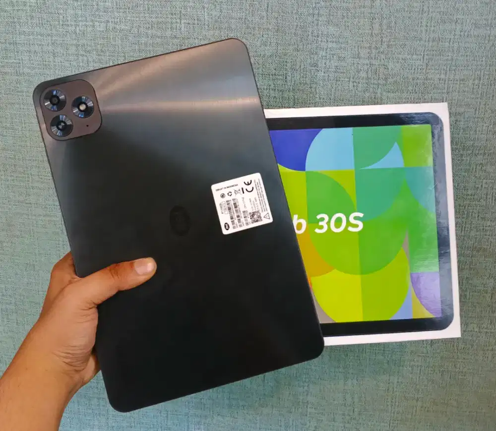 Itel Vista Tab 30s 4/128 4G LTE Lengkap Fullset Mulus Nominus Original