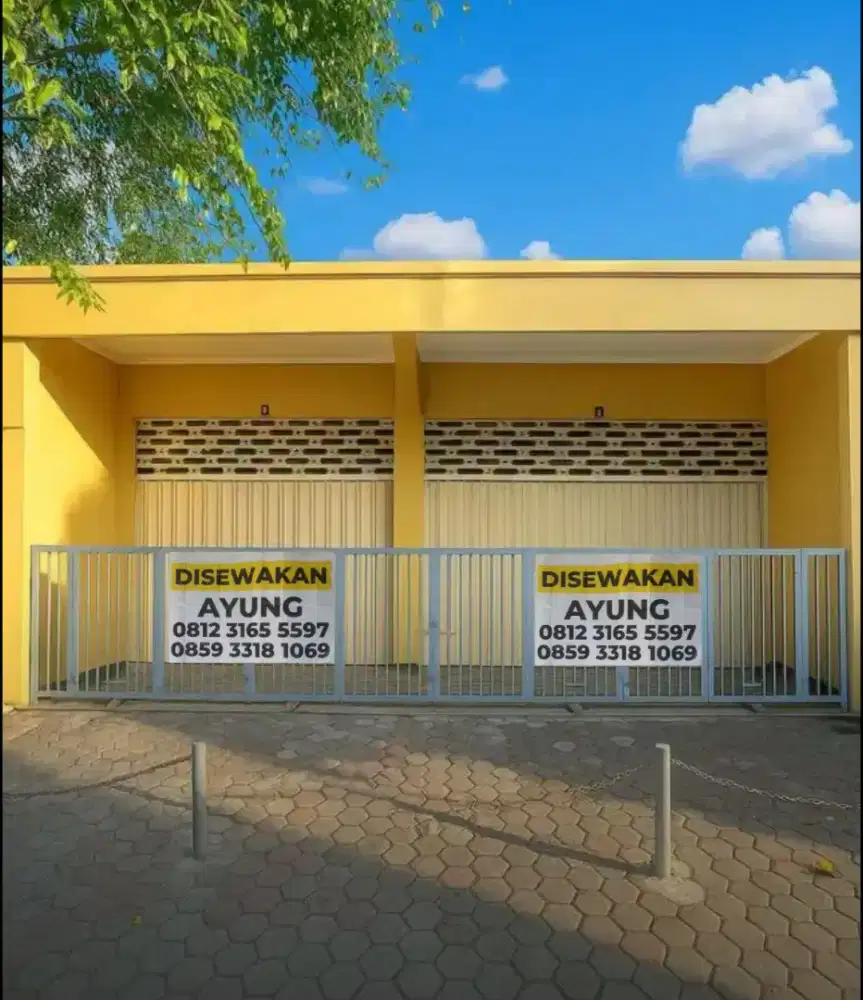 DISEWAKAN Ruko Komersial kosonga diNOL Jl kembar Manyar Kertoarjo Sby