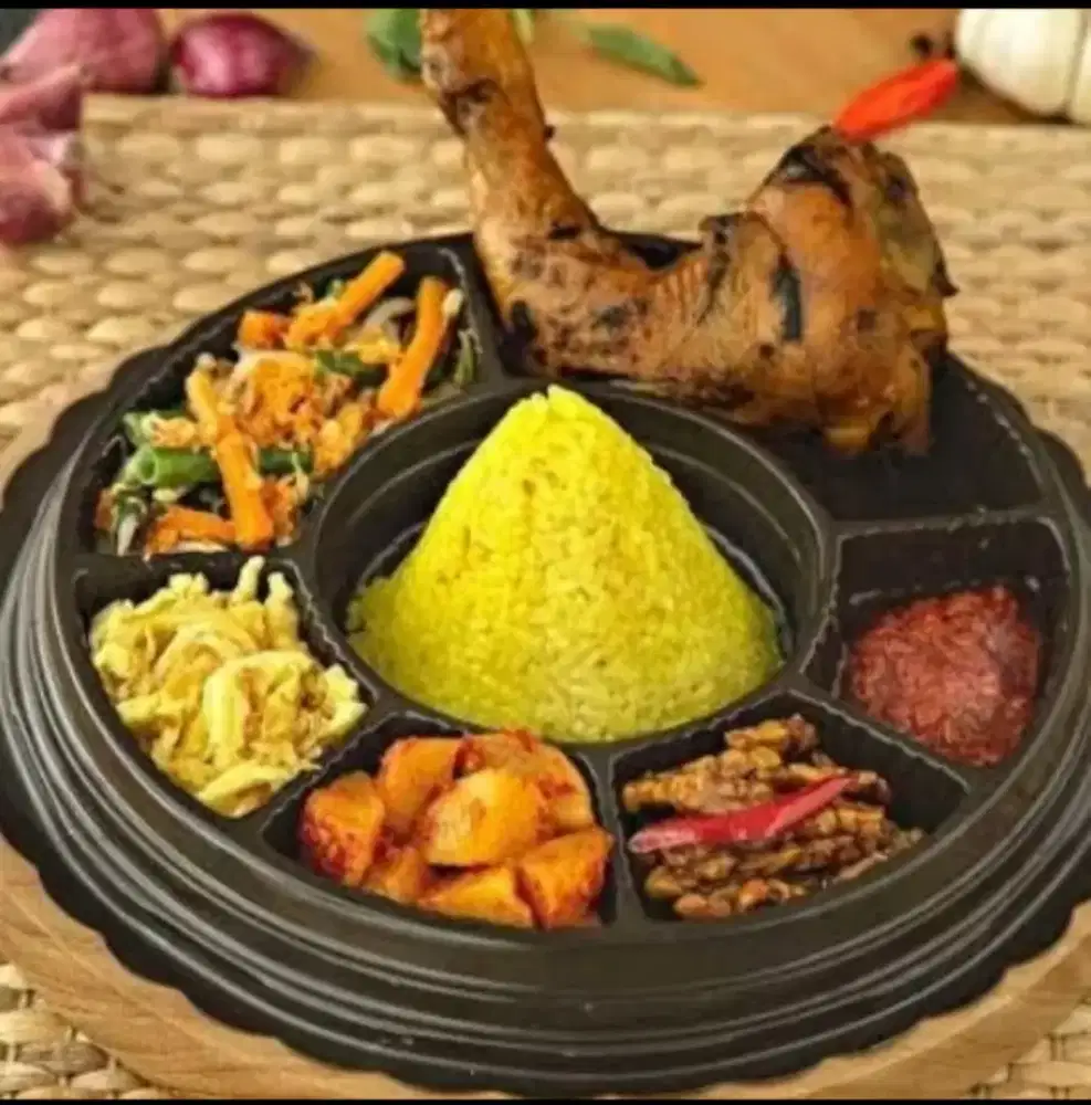 Tumpeng Mini Tumini Isi 7 Termurah