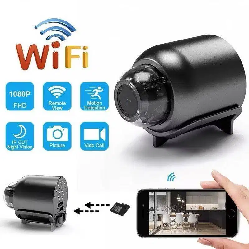 Kamera WIFI mini HD 1080p Kamera Pengintai Mini Spy Hidden Camera CCTV