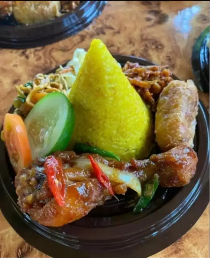 Tumpeng Mini Ayam Kecap Termurah