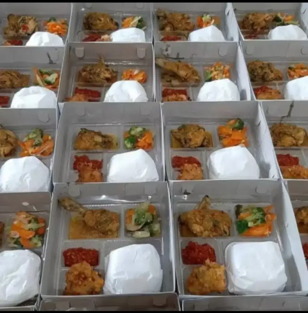 Nasi Box Isi 5 Menu Termurah