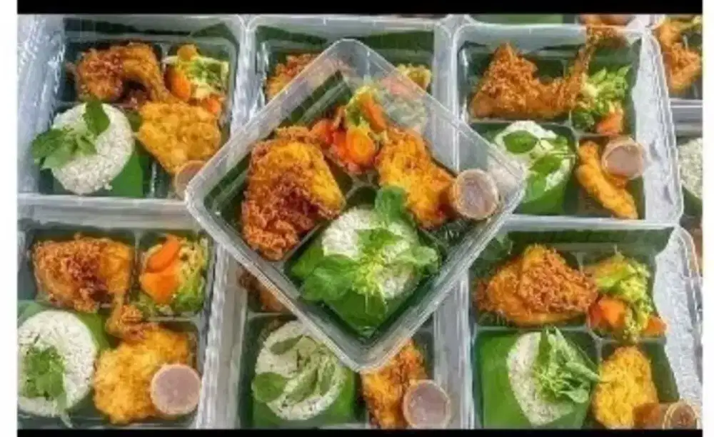 Paketan Nasi Ayam Kremes Termurah