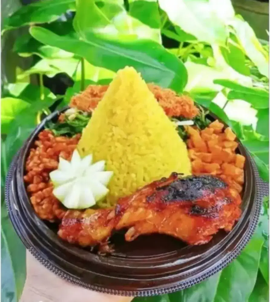Tumpeng Mini Ayam Bakar Reguler Termurah