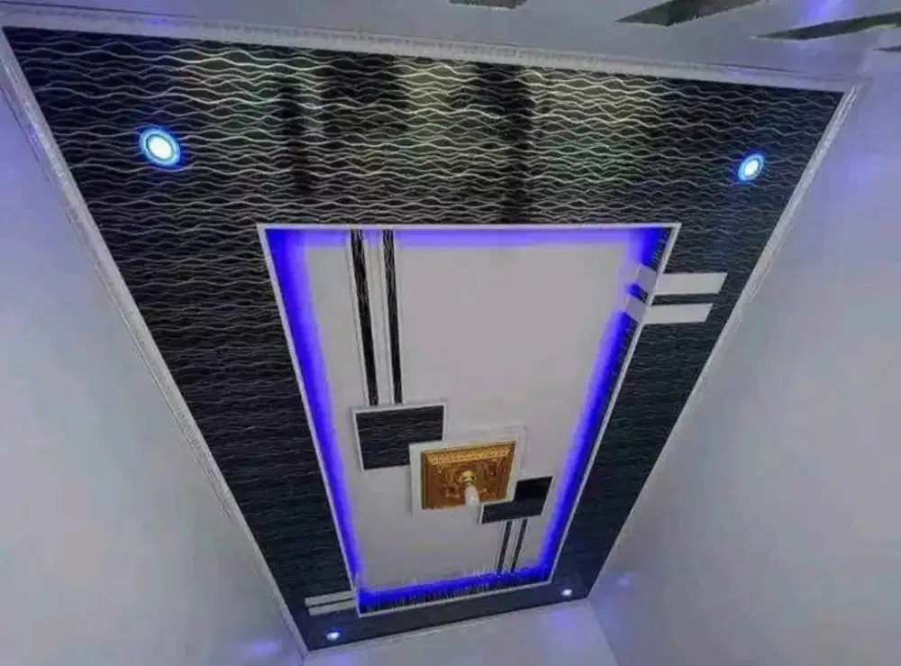 Melayani pemasangan plafon PVC dan kanopi Wesi dan baja ringan