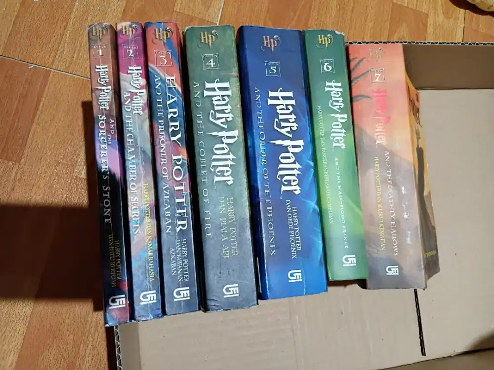 Novel Harry Potter Lengkap Seri 1-7