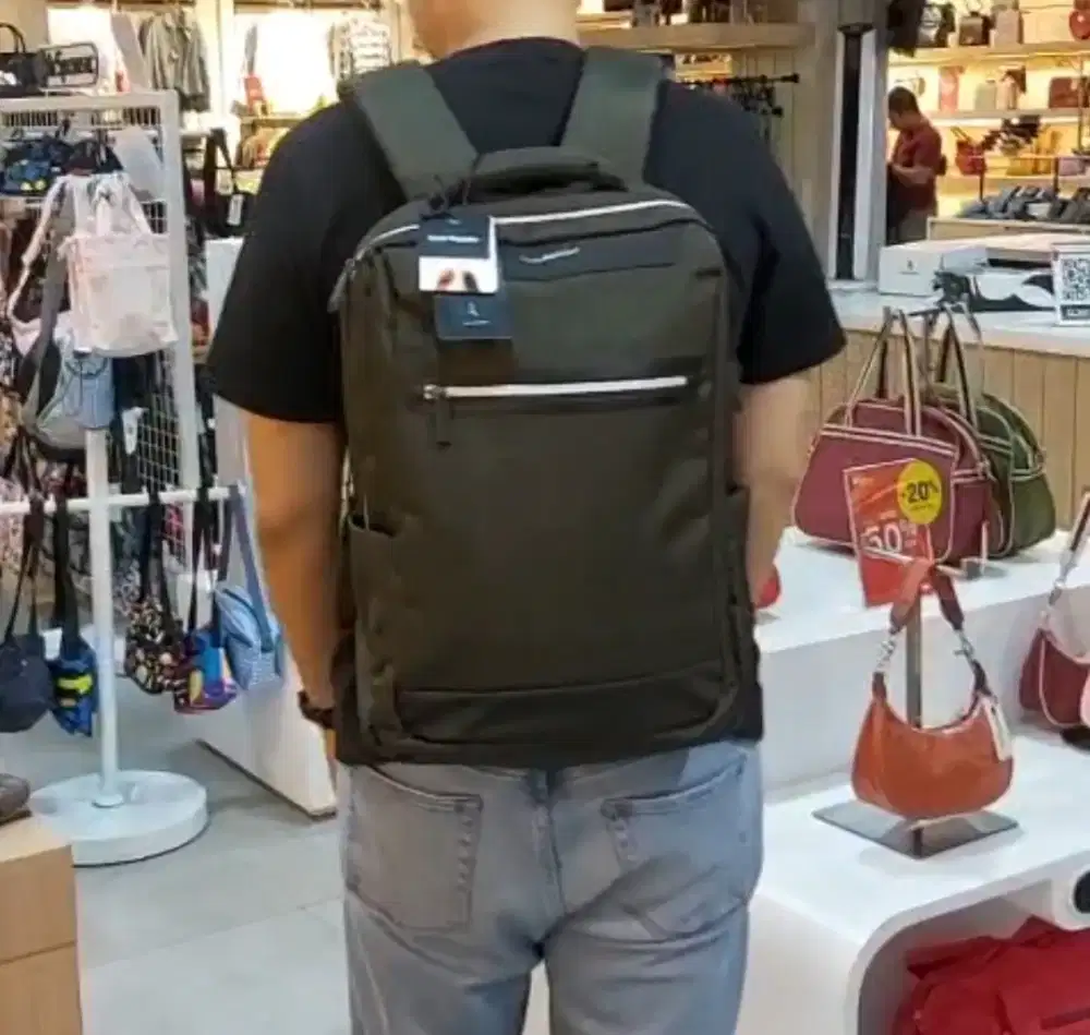 Tas Backpack Original Hush Puppies