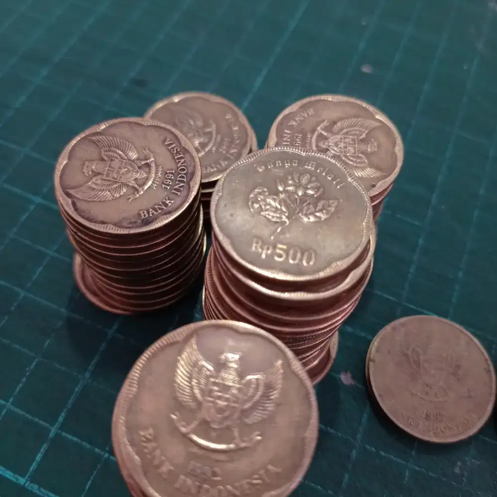 Uang Logam/Koin RI Rp500