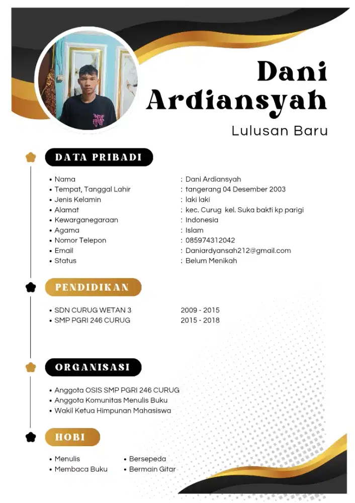 Siap berKerjaan apapun asal halal