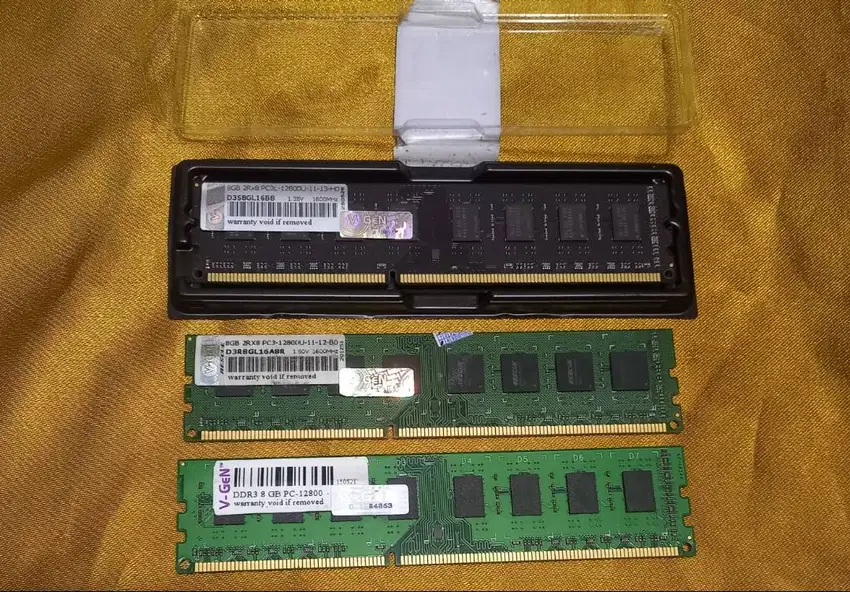 Memory Comp.VGen DDR3 PC12800,Garansi Lifetime,Segel Utuh,murah,NET