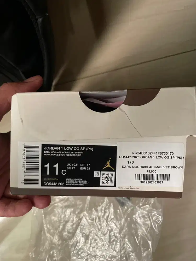 JORDAN 1 Low Og (Pre-School)