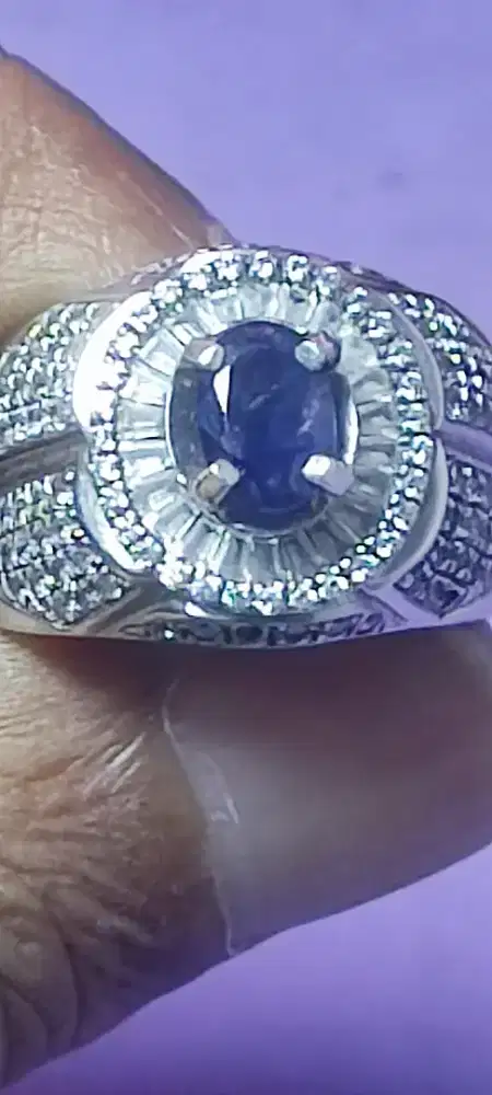 Blue Sapphire Madagascar No Heat